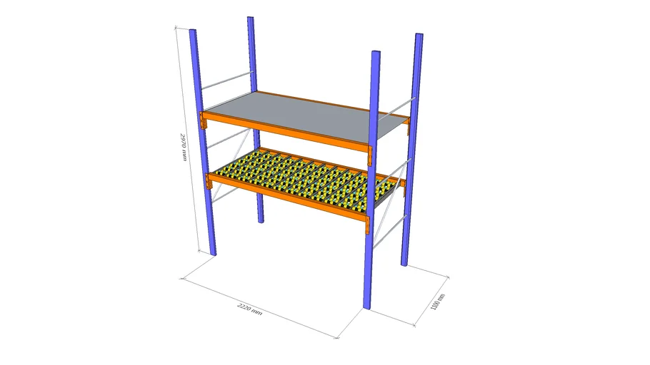 Carton Flow Pallet Racking