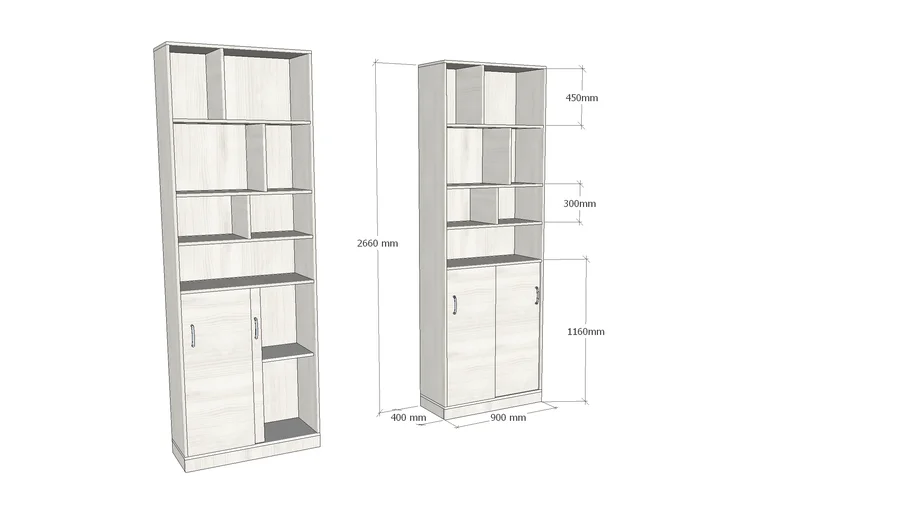 book rack | 3D Warehouse