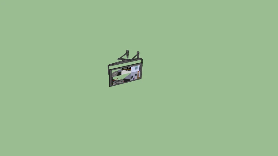 Security camera screen