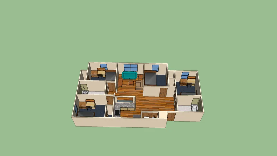 UNCW Seahawk Village 4 bedroom