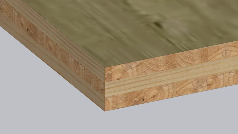 Cross-Laminated Timber (CLT) panel 3-ply 8' x 20'