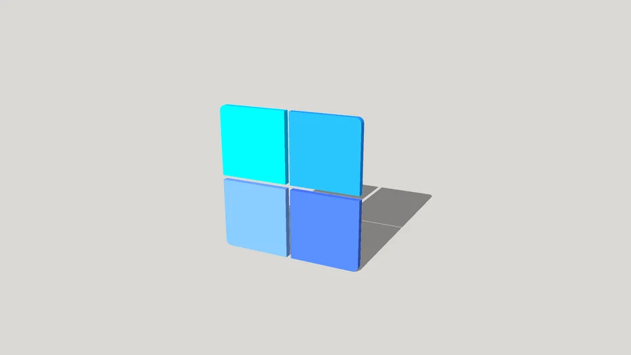 LOGO 3D WINDOWS 11 by NiMo
