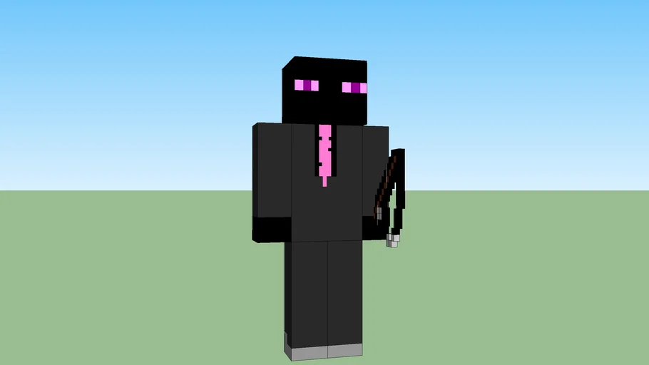 minecraft in suit 3
