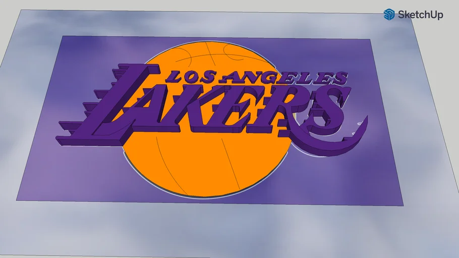 ESCUDO DE LOS ANGELES LAKERS