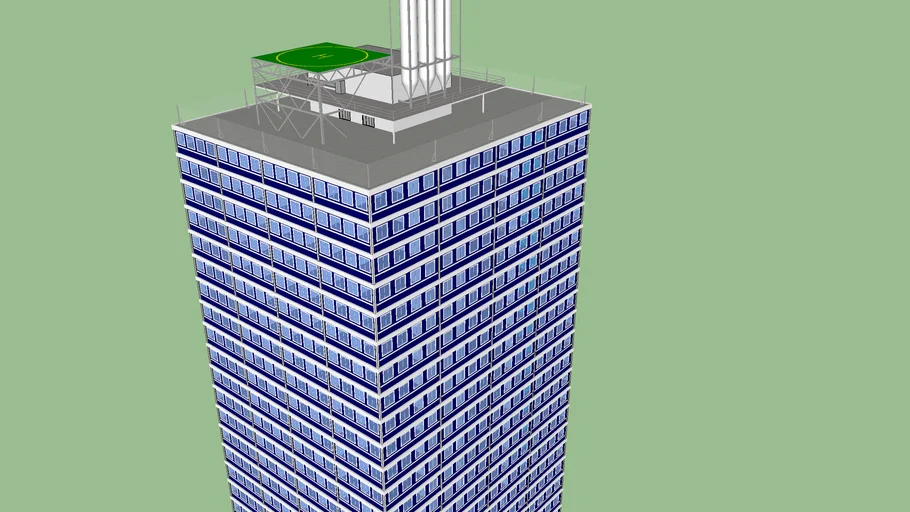 Simple high rise building