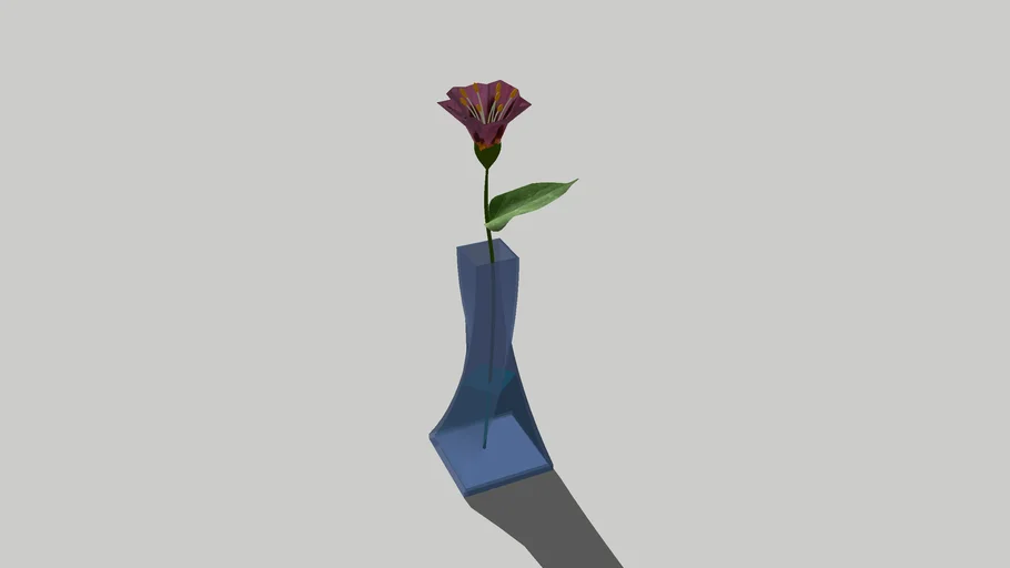 Glass vase