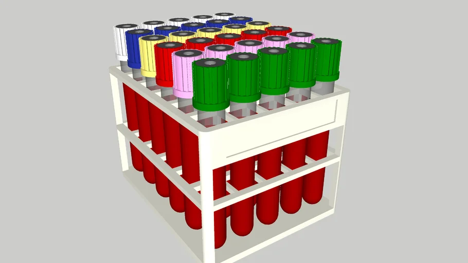 Blood Collection Tube In Holder