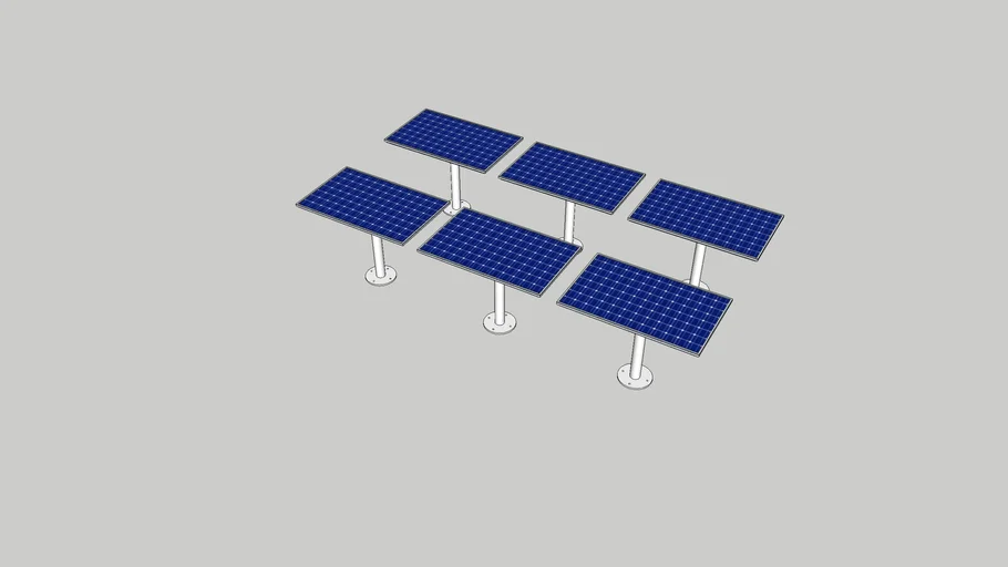 Panneaux solaires photovoltaiques orientables