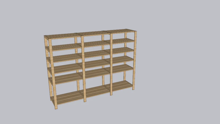 wooden rack