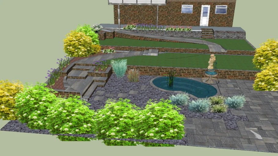 Garden design in Plymstock