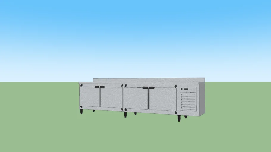 Refrigerador Horizontal 4 Portas 320 PPIENK