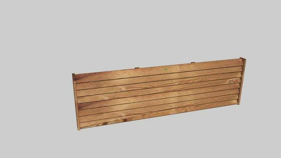 panneau bois empilable OLYMPE persienne Vivre en Bois