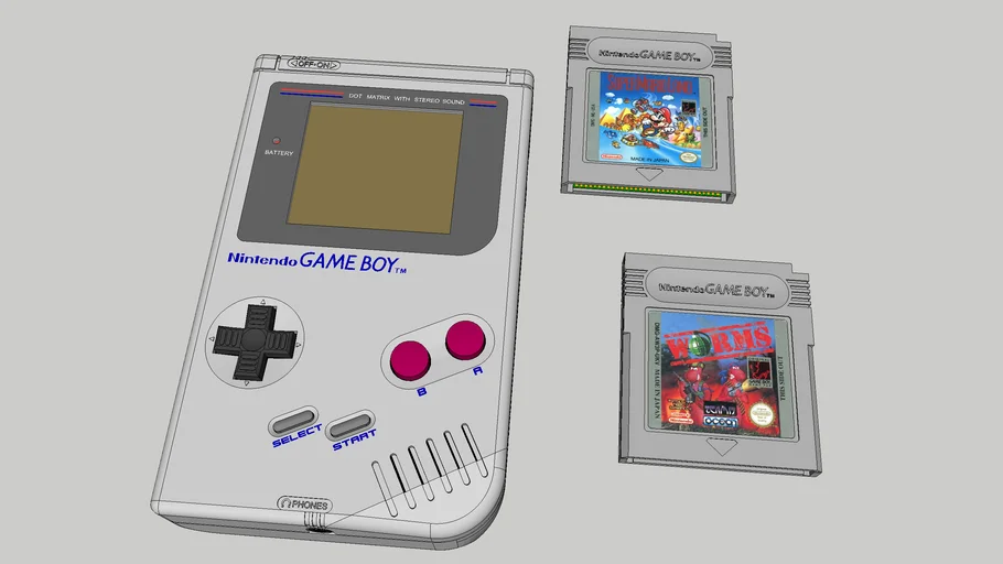 Nintendo Game Boy | 3D Warehouse