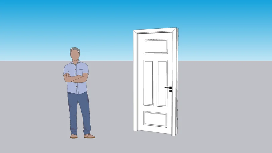 Classic door 90cm