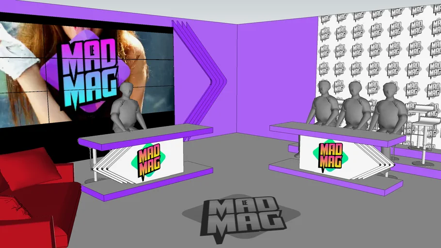 Plateau Le Mad Mag