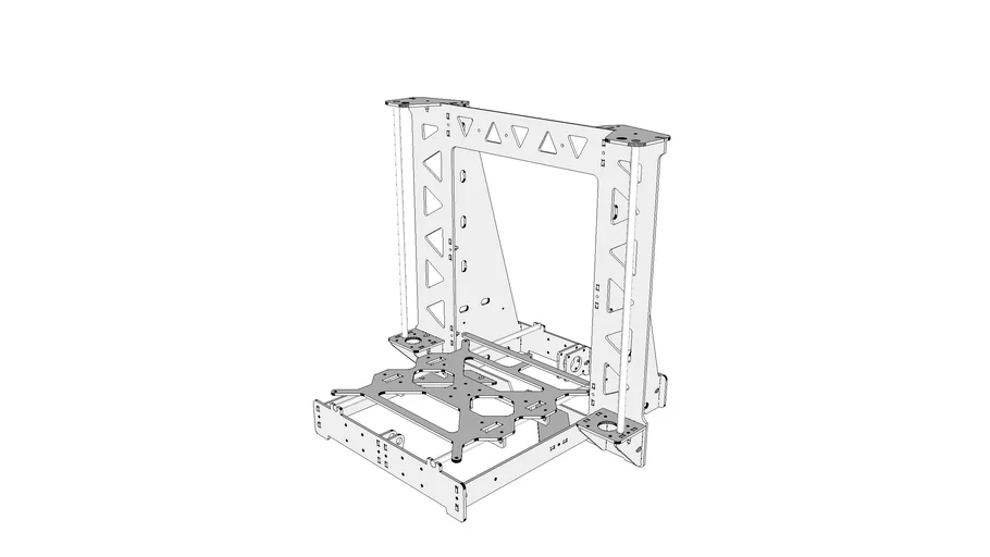 Prusa i3 Steel 3mm assembly