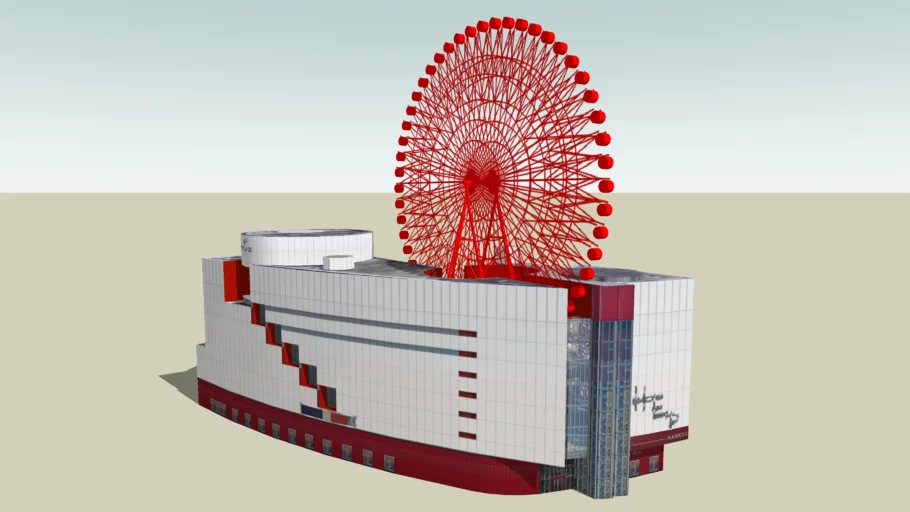 SketchyPhysics - HEP FIVE Giant Ferris Wheel