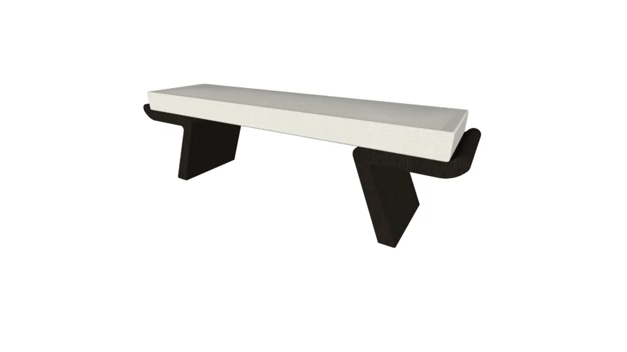 Christian Liaigre Banc Calme Plat Bench