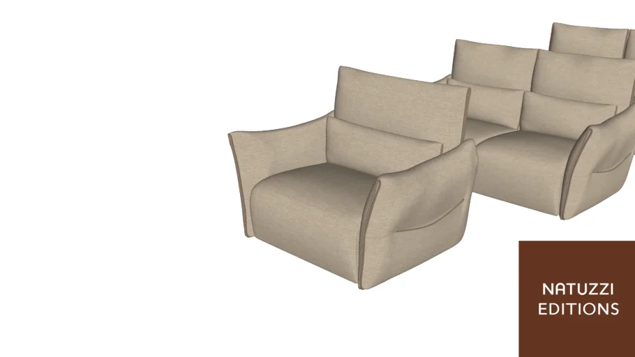 Sofá Modular Wellbe - Natuzzi Editions