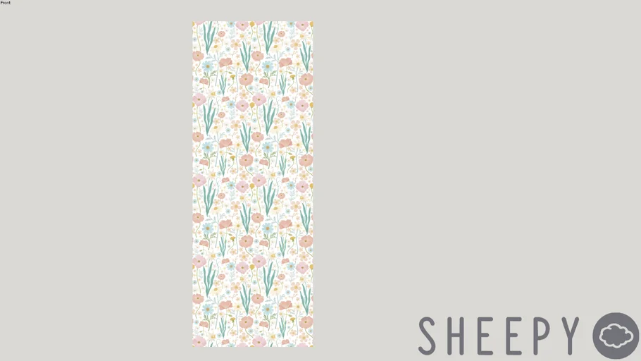 PAPEL DE PAREDE MUNDO MÁGICO - FLORES MÉDIA