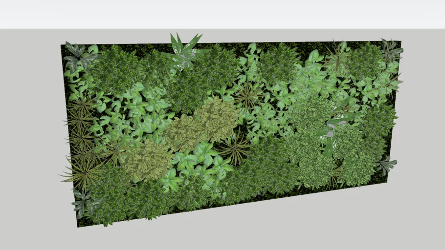 green wall