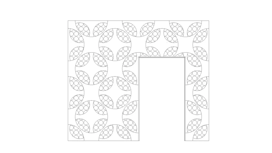 Circular 3D screen