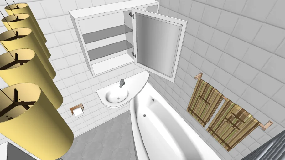 Small bathroom solution