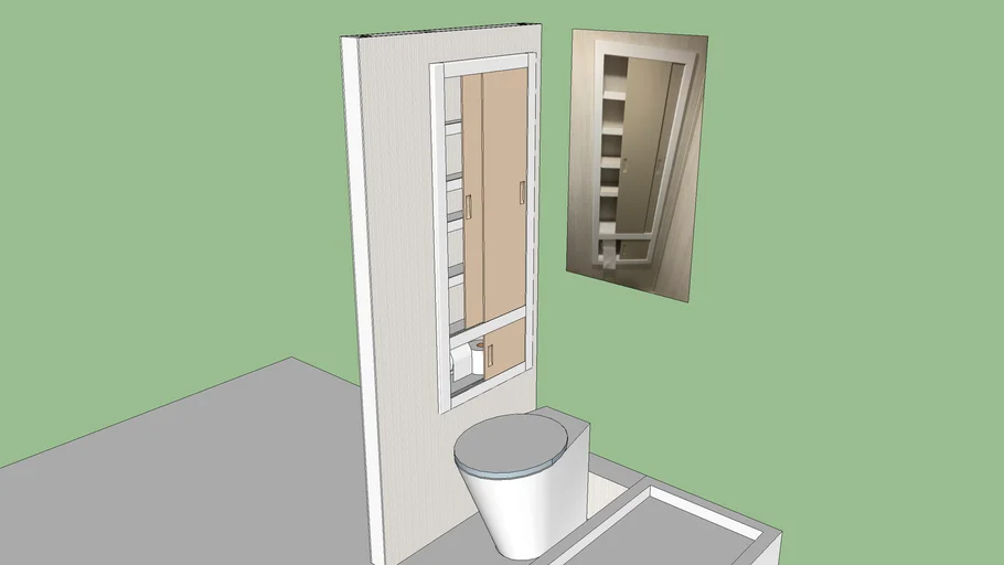RV Medicine and Storage Cabinet
