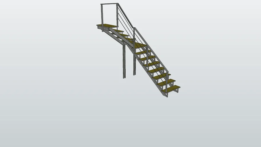 Escalera hierro