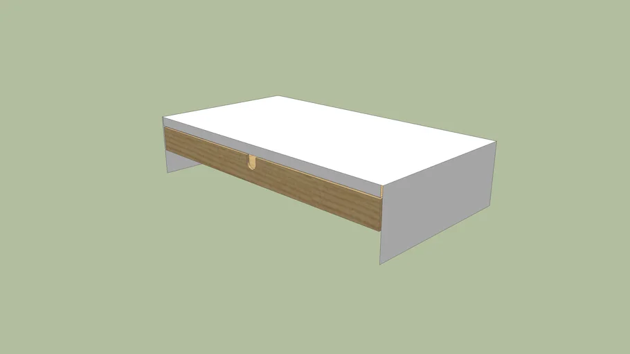 IKEA - ELLOVEN monitor stand, white