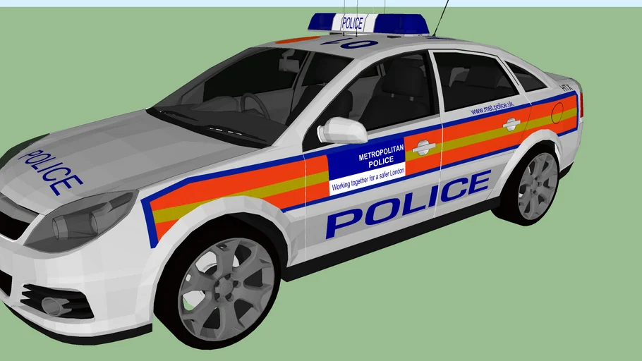 Metropolitan Police Vauxhall Vectra, Area Car