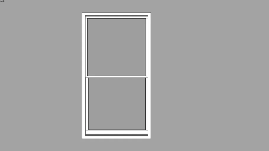 Window For Living Spaces - 3' x 5'6' ] | 3D Warehouse
