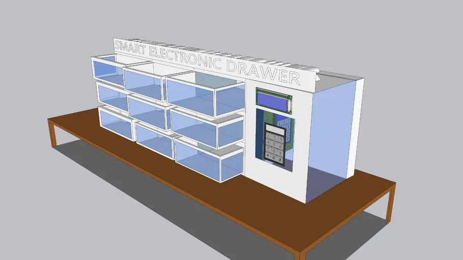 smart electronic drawer