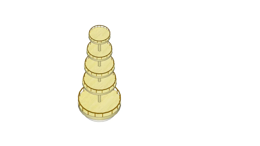 round display stand
