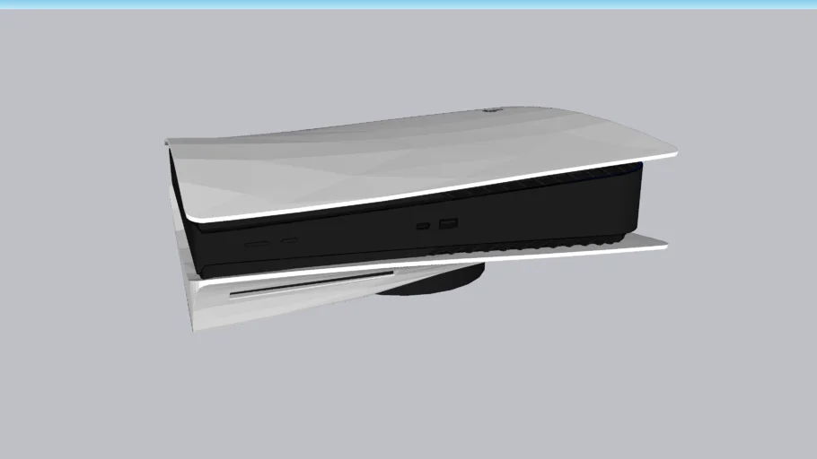 Sony Playstation 5 Disc (Horizontal)
