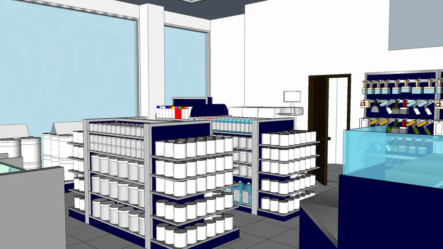 Tienda de pintura