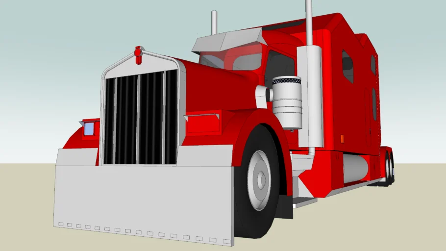 Costom Kenworth W900L Superstrech