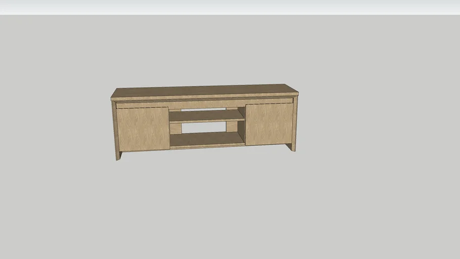 JYSK Hallund TV Bench