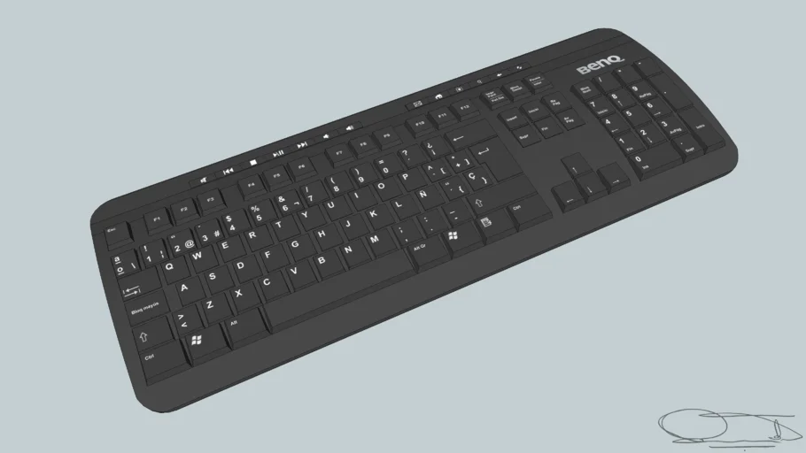 Mi teclado Benq