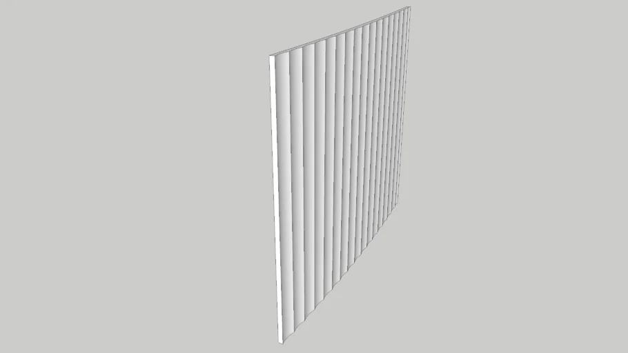 Fluted Curved Divider