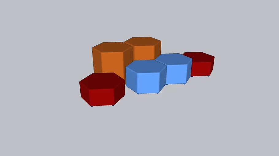 Puff Hexagonal
