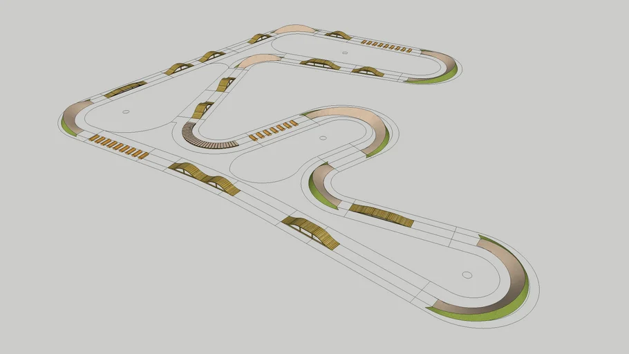 Pump Track landscape