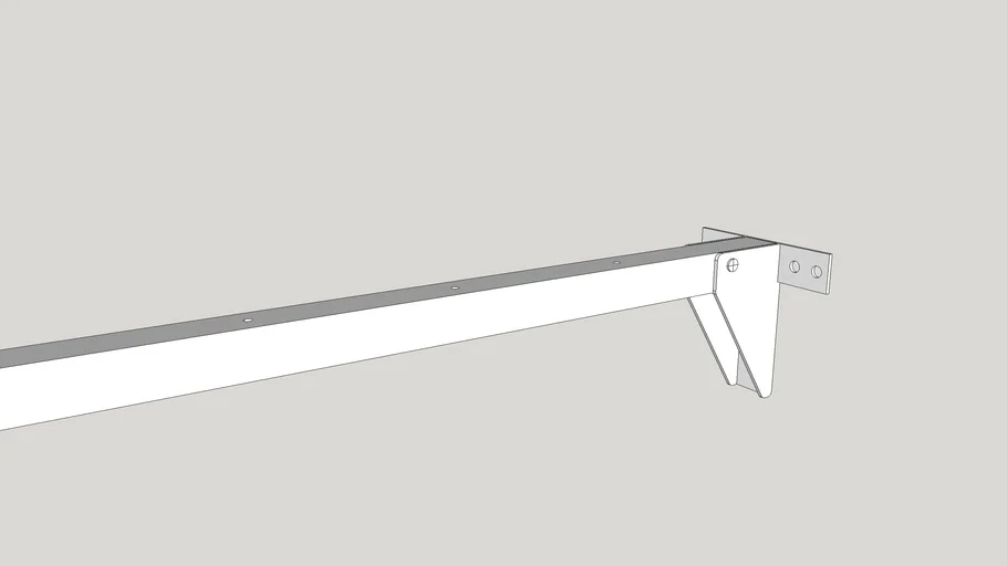 287.48.138 - 560 mm Hafele Tikia Folding Table Bracket