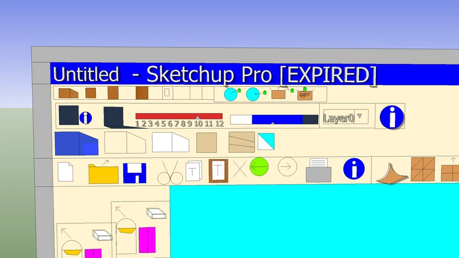 Untitled - Sketchup Pro [EXPIRED]