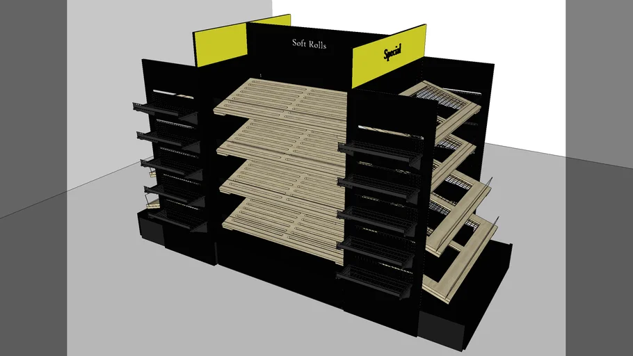 BAKERY SHELVING UNIT