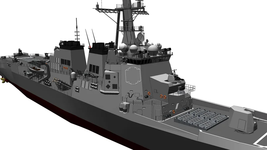 Arleigh Burke class/ Sejong the Great class destroyer (Modified DDG)