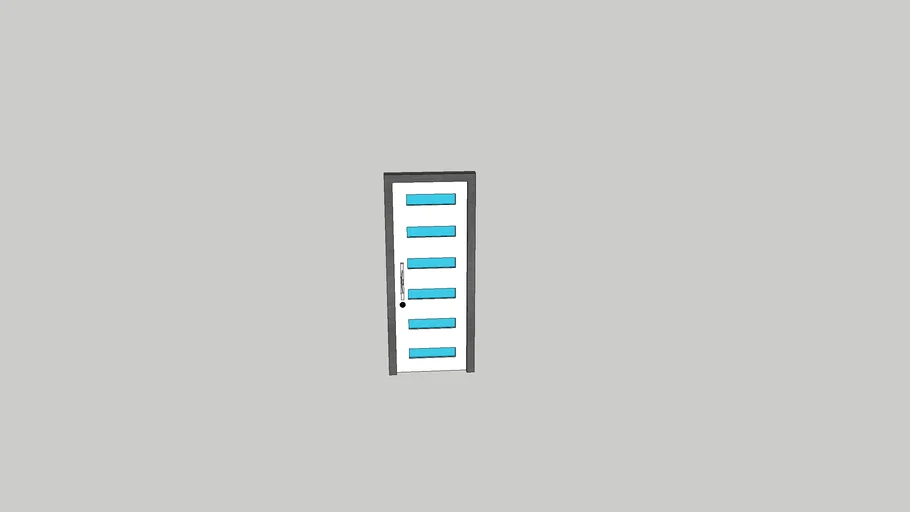 dimensi pintu standar