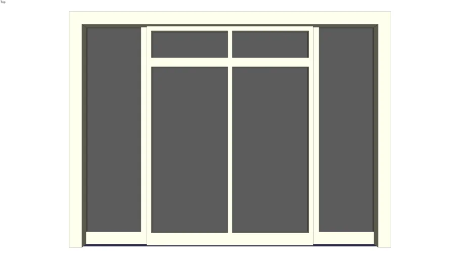 Glass door