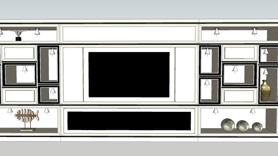 luxury tv unit design