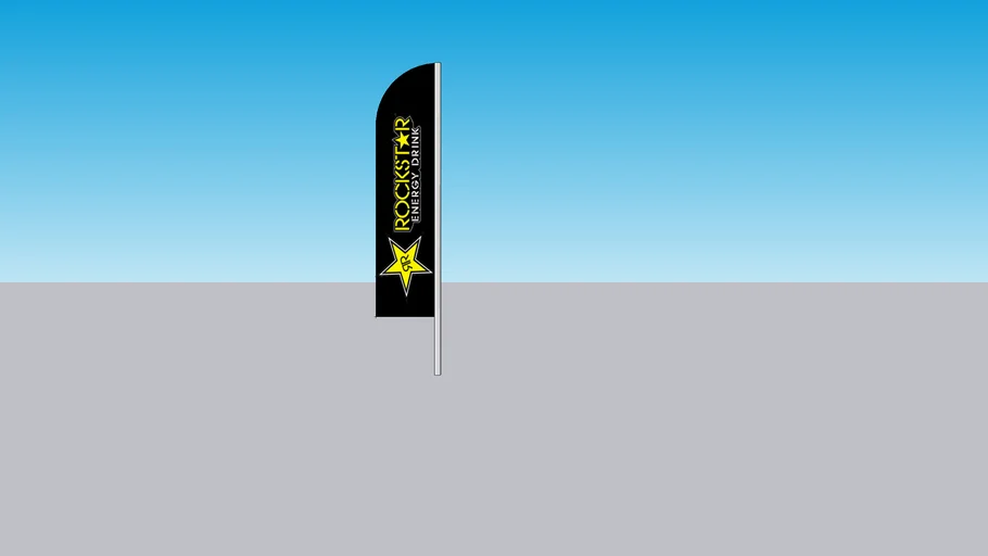 Rockstar Wind Flag